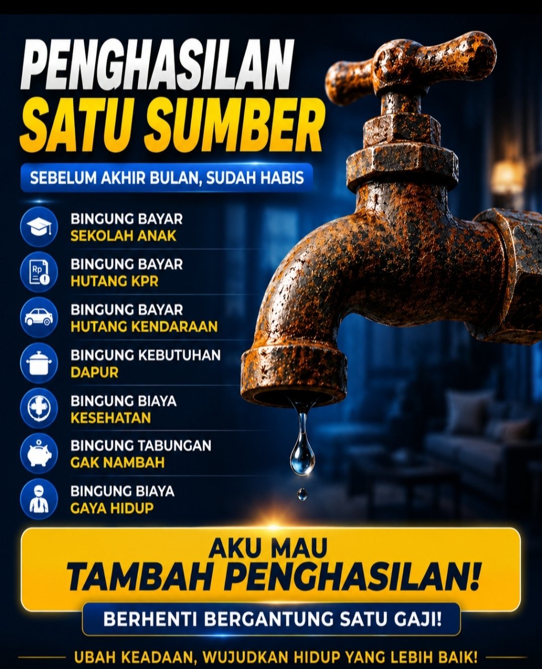Satu Penghasilan Tidak Lagi Cukup