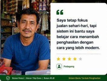 Testimoni Pedagang